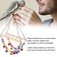 thumbnail image 4 of Funny  Hanging Bridge, Safely  Swing Bridge, For Stand Play Small Birds Small Parrots, 4 of 8