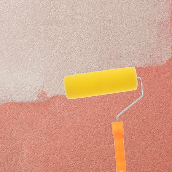 FESTFENDS Rodillo De Esponja Para Pintura Amarillo Para De Interiores