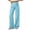 Light Blue, variant on Nmnitkp Pants for Women Striped Wide Leg Dress Pants with Pockets Drawstring Elastic Back Waist Loose Straight Business Casual Work Trousers for Office Daily Travel Wear Dark Gray,S