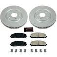 thumbnail image 2 of PowerStop Front Geomet Coated Brake Rotor and Pad Kit Fits: CHRYSLER DODGE VOLKSWAGEN Select Models CRK5959, 2 of 5