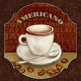 thumbnail image 2 of White, Abby 12x12 White Modern Wood Framed Museum Art Print Titled - Coffee Illustration II, 2 of 4