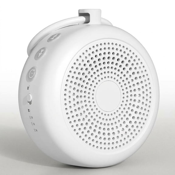 Xueyu Portable White Noise Machine with Clip, 1800mAh Rechargeable Sound Machine for Sleeping, 29 Soothing Sound for Adults, Travel, Home & Office, White