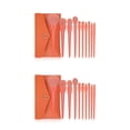 thumbnail image 3 of Brochas de Maquillaje Minnieouse 10 Piezas Mango Largo Naranja 2Conjunto, 3 of 6