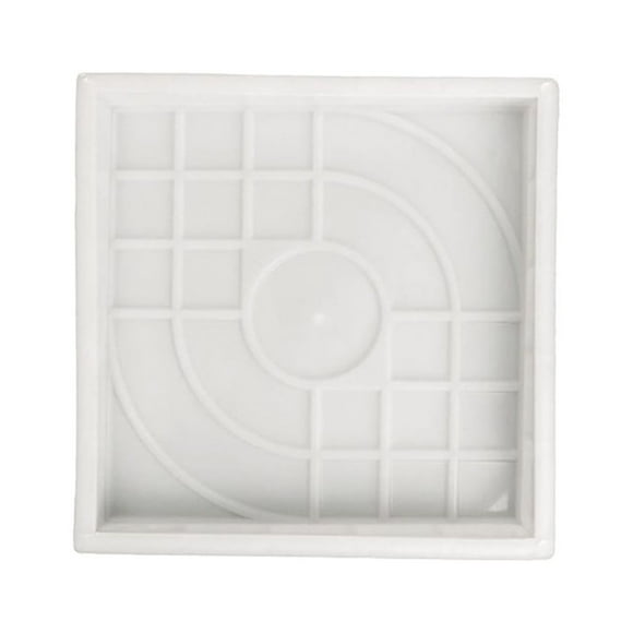 witspace Molds Concrete Set Patio Paving Mold - Pathmaker Precast Concrete Molds and Forms Stampcrete for Walkways - Beautiful Cobblestone Molds for Concrete, Reusable