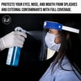 thumbnail image 5 of Bison Life Safety Face Shield, Full Face Coverage Pack of 10, 5 of 9