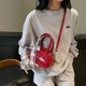 thumbnail image 4 of Bolso de mano tipo almohada de moda de nuevo estilo 2025 para mujer, bolso bandolera de hombro con encaje sencillo y elegante de alta gama., 4 of 5