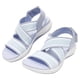 thumbnail image 5 of Sandalias cruzadas elásticas para mujer, zapatillas de verano, zapatos de playa con tacón de cuña para ocio Wmkox8yii  sa3853, 5 of 6