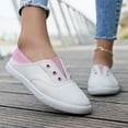 thumbnail image 6 of Comfortable Walking Shoes for Women with Arch Support Everyday Casual Women's Casual On Shoes Comfortable Flat Breathable Fabric Loafers For Daily Wear Lightweight Walking Sneakers, 6 of 9