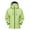 Green, variant on Men's Stormcoat Windproof Hooded Jacket Mountaineering Solid Color Top Waterproof Long Sleeve Jacket Orange S