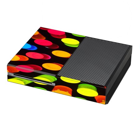 Skin Decal For Xbox One Console / Polka Dot Blur