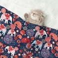 thumbnail image 2 of Rocae Elephants for Pet Blanket Dog Blanket Cat Blanket Soft Sleep for Small Medium Pet-Large, 2 of 8