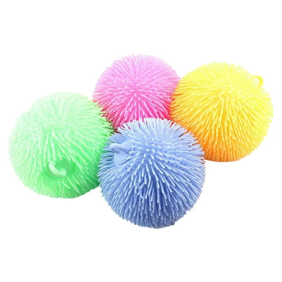 XUFLVPSEF Spiky Hedge Balls Multicolor Small Balls Mini Stress Balls Soft Sensory Balls Calming Sensory Fidget Toys Colors for Party Home office Stress Relief Sales Today Clearance Yellow