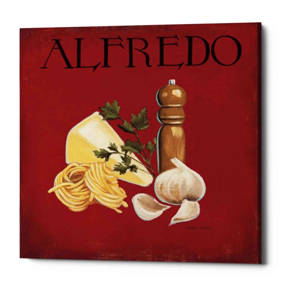 Epic Graffiti 'Italian Cuisine III' by Marco Fabiano, Canvas Wall Art, 26"x26"