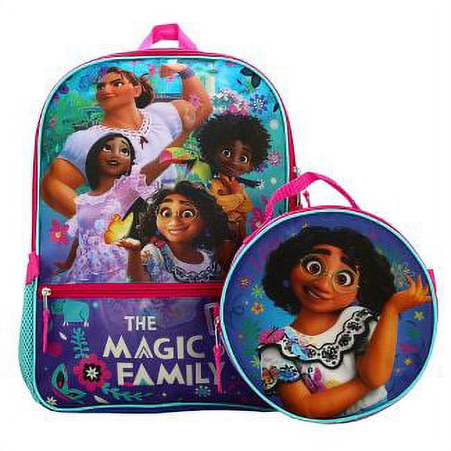 Disney Encanto Backpack with Lunch Box for Girls