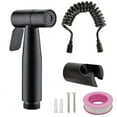 thumbnail image 1 of Ensemble de Purification de Douche à Jet pour Bidet et Toilettes Noir Mat, 1 of 3