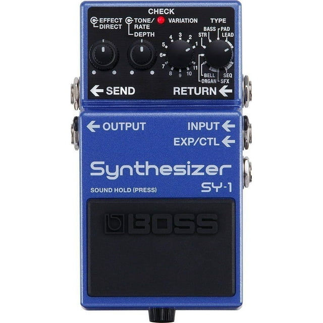 Boss Sy-1 Pedal Compacto Sintetizador D Guitarra 121 Sonidos Boss SY-1