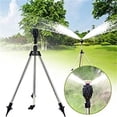 thumbnail image 1 of Rotating Tripod Sprinkler, 360 Degree Automatic Rotating Irrigation Watering Sprinklers, Telescoping Tripod Sprinkler For Large Area, Yard, Garden, Househ, 1 of 7
