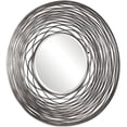 thumbnail image 4 of Uttermost 09418 Galtero 40" Round Industrial Forged Iron Framed Beveled Wall Mirror, 4 of 5