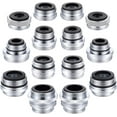 thumbnail image 1 of HAHADAXA 14 Pieces Faucet Adapter Kit Kitchen Aerator Adapter Female To Male Faucet Adapter Water Hose Adapter for Garden Hose Water Filter Standard Hose Sink Sprayers, 1 of 7