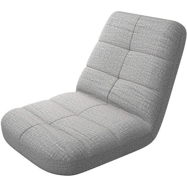 bonVIVO Easy Lounge Floor Chair Adjustable Padded Folding