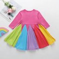 thumbnail image 3 of Mistaha Robe Arc-en-Ciel pour Filles Robe de Princesse OP Rose, 3 of 8