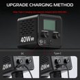 thumbnail image 2 of 40W Pro LED Video Light Temperatura De Color Dual 2500K-6500K PortáTil Con BateríA De 3400MAh, 2 of 5