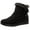 Black, variant on CHICVOMEY Women's Waterproof Insulated Snow Boots with Fur Lined Ankle Warm Comfort Slip On Shoes Ankle Boots for Women Outdoor
