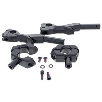 PowerMadd Sentinel Handguards With ATV/MX Mount Kit – Red/Black Hand Guards For 7/8" & 1 1/8" Bars