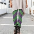 thumbnail image 2 of Lorytime Womens Leggings Mardi Gras Mask Carnival Trousers Stretchy Butt Lifting Hoilday Tights Pants Sports Clothes, 2 of 9