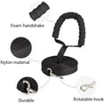 thumbnail image 4 of One piece of pet supplies cotton foam handle large dog leash Amazon walking dog leash dog chain outdoor training（Black-10m2.5cm）, 4 of 5