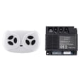thumbnail image 1 of Jr1922rxs 12V kids electric vehicle; 2.4G Bluetooth remote, white/black, 1 of 5