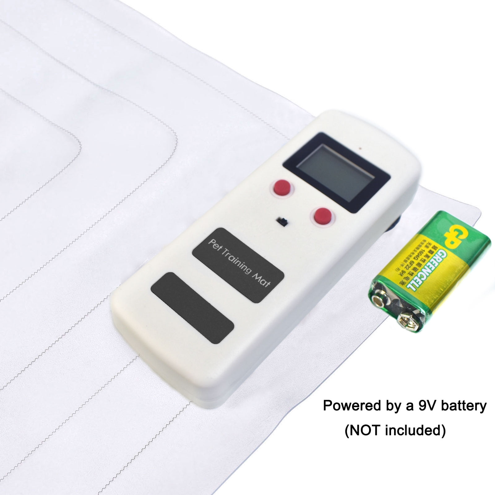 Scat Mat Electric Pet Training Shock Pad Mat with LCD for Dogs Cats - 60 x 12 inch