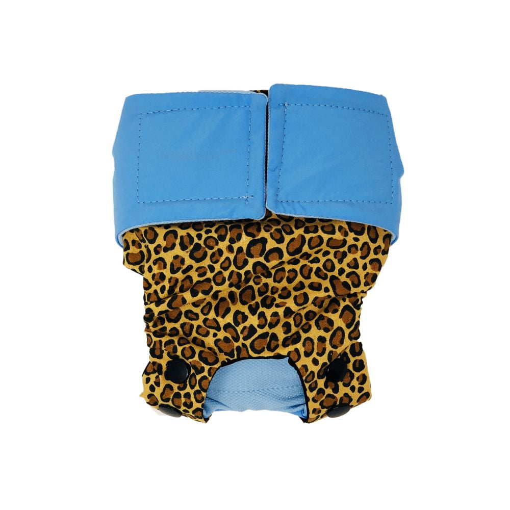 Barkertime Leopard Cat Diaper Snappy