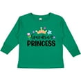 thumbnail image 3 of Inktastic Grandma's Princess Crown and Flowers Girls Long Sleeve Toddler T-Shirt, 3 of 5