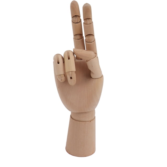 <p>Hand Art Mannequin Figure, Educational Moveable Wooden Artists Manikin Hand Figure Decorative For Drawing</p>