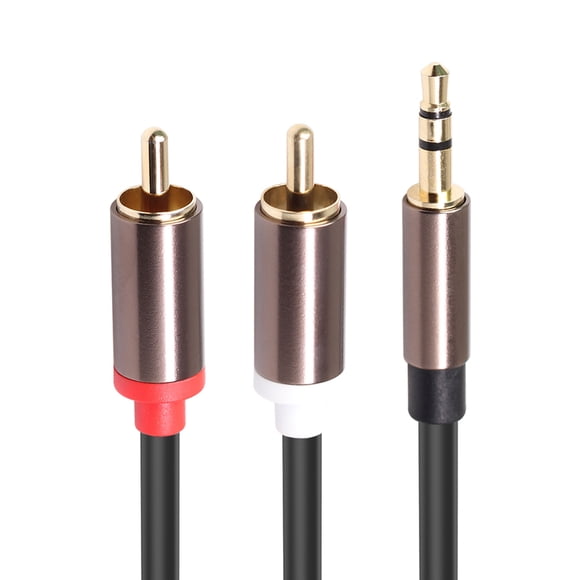 Milisten Cable De Audio Para Tablet Y Amplificador Con Conectores Chapados En Y Resistente