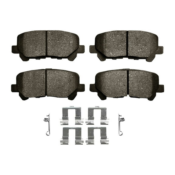 Rear Ceramic Brake Pad Kit For 2011-2017 Honda Odyssey