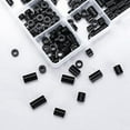 thumbnail image 5 of 320 Piezas Espaciadores de Tornillos Salida EléCtrica, Kit Surtido Redondos Nailon Negro, PláStico Sin Rosca, 5 of 5