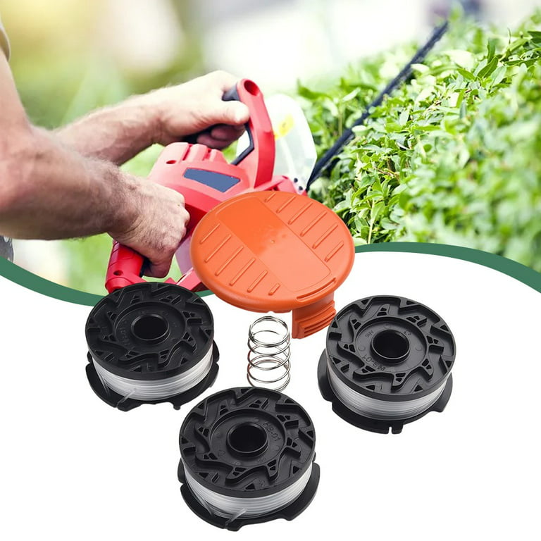 Replacement Trimmer Line Spool 3 Pack for Black & Decker SF