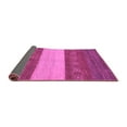 thumbnail image 2 of Ahgly Company Indoor Round Abstract Purple Modern Area Rugs, 6' Round, 2 of 4