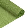 thumbnail image 1 of Uxcell Crepe Paper Roll Crepe Paper Decoration 7.5ft Long 20" Wide Olive Green, 1 of 5