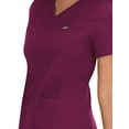 thumbnail image 3 of koi Classics Women's Nicole Crossover V-Neck Solid Scrub Top, 3 of 3
