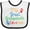 White and Black, variant on Inktastic My Great Grandparents Love Me Boys or Girls Baby Bib