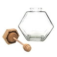 thumbnail image 2 of Gadgets de Tarro de de Vidrio con de Varilla Agitadora de Madera para , 380ml perfecl Tarro de mermelada, 2 of 8