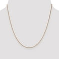 thumbnail image 2 of 14k Rose Gold 1.4mm Diamond-Cut Cable Chain, 2 of 3