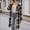 Dark Gray, variant on VXARARL Women's Flannel Shirts Long Plaid Shacket Button Down Office Work Jackrts | Flannel Shirt Women Dark Green 2XL