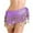 Purple, variant on zhi Women's Belly Dance Waist Skirt - Dance Practice & Performance，Black，Free Size