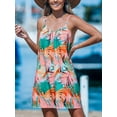 thumbnail image 3 of CUPSHE Women's Spaghetti Strap Swimsuit Cover Ups Sleeveless Beach Swim Basic Tshirt Dress, 3 of 5