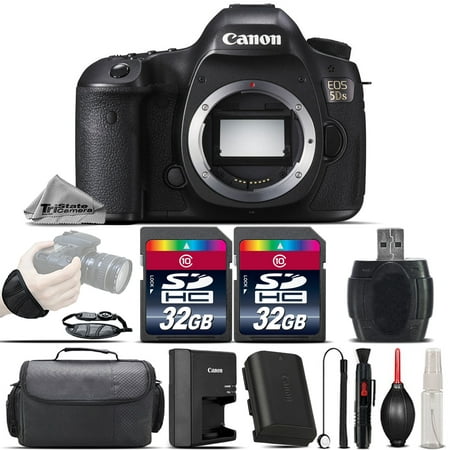 Canon EOS 5DS DSLR 50.6MP Full-Frame CMOS Sensor DIGIC6 Camera - 64GB Kit