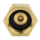 thumbnail image 1 of 1pc Gold Car Conditioner Adapter Bottle Adapter For R134a W21.8 To 1/4' Sae Accesorios Para Auto, 1 of 1